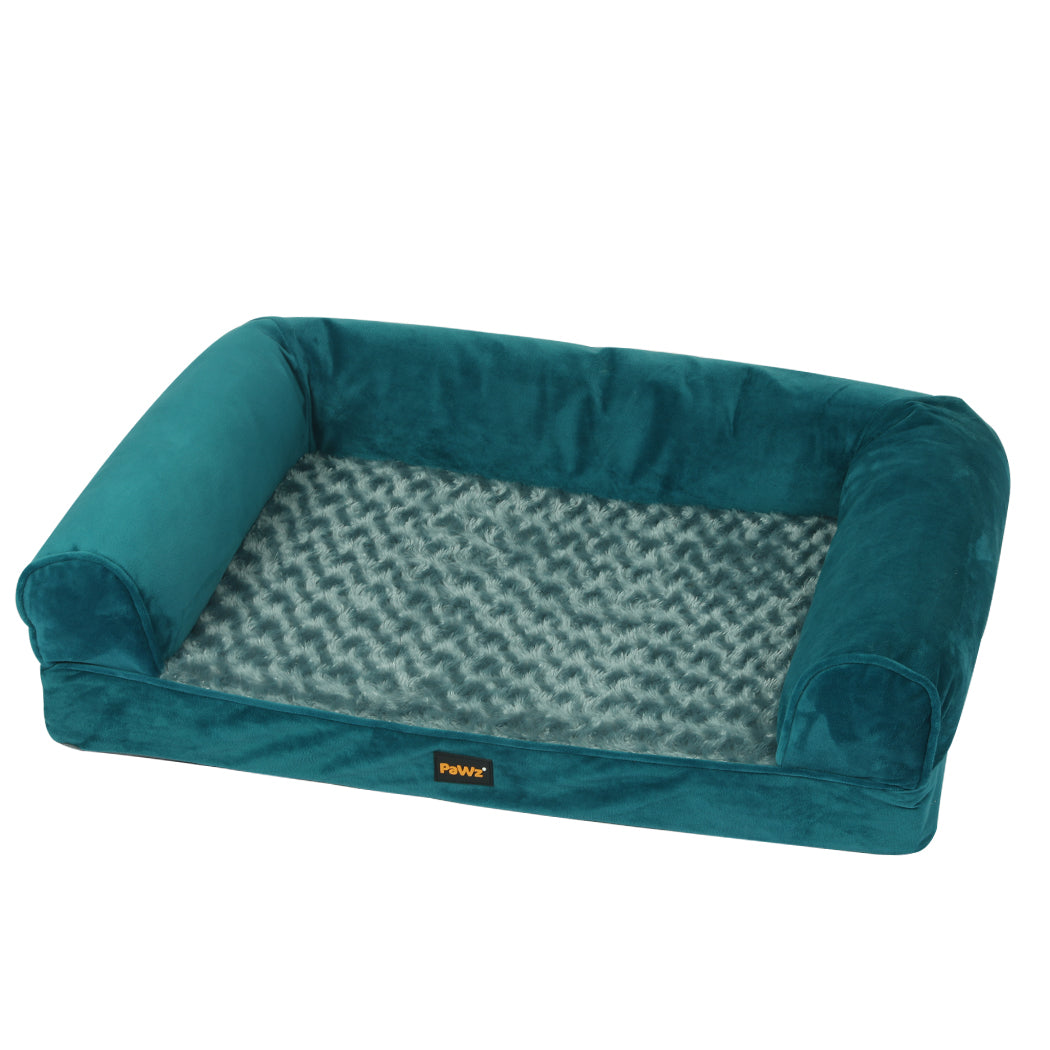 PaWz Pet Bed Sofa Dog Bedding Soft Warm XL Blue X-Large-1973193627136036864