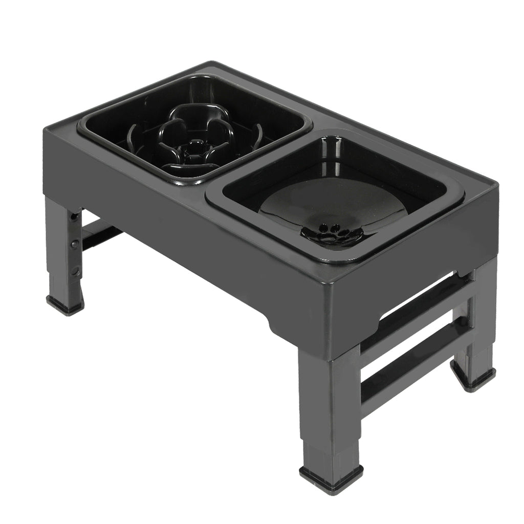 PaWz Elevated Pet Feeder 4 Height Adjustable-1975420394450063360