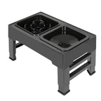 PaWz Elevated Pet Feeder 4 Height Adjustable-1975420394450063360