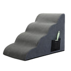 Pawz 4 Steps Pet Stairs Dog Ramp High Density Foam Grey-1973193549600133120