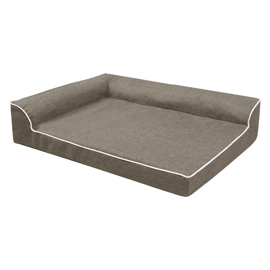Pawz Orthopedic Dog Bed XXL Coffee-1973193488606564352