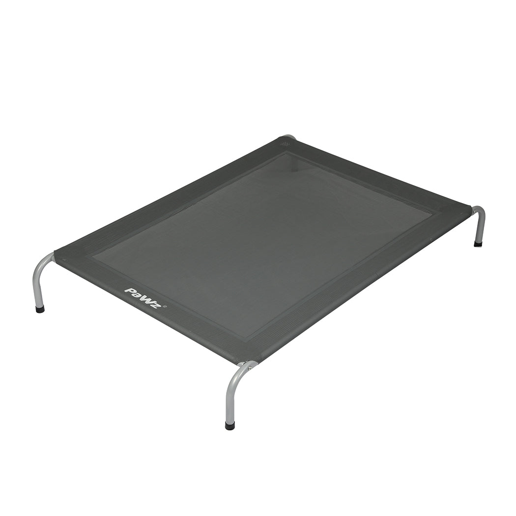 PaWz Elevated Trampoline Pet Bed Dog L Grey Large-1973193688758751232