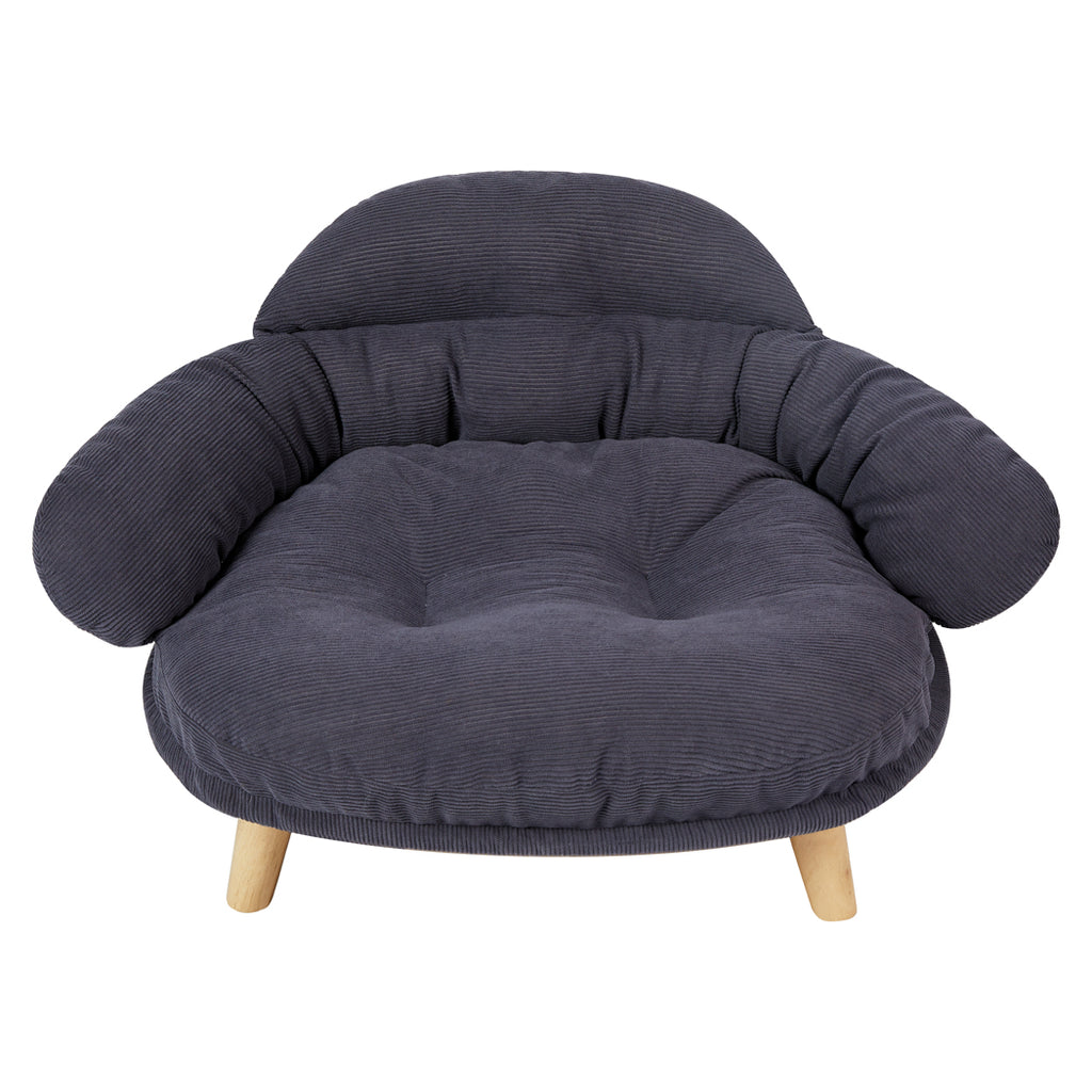 Pawz Elevated Pet Dog Cat Sofa Bed Couch XL Size Grey-1973193512375685120