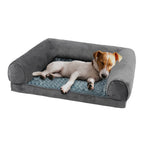 PaWz Pet Bed Sofa Dog Beds Bedding Soft M Cover Grey Cover Medium-1975420445704458240