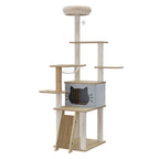 Pawz Cat Tree Tower Large Scratcher Condo House 160cm-1973193540561408000