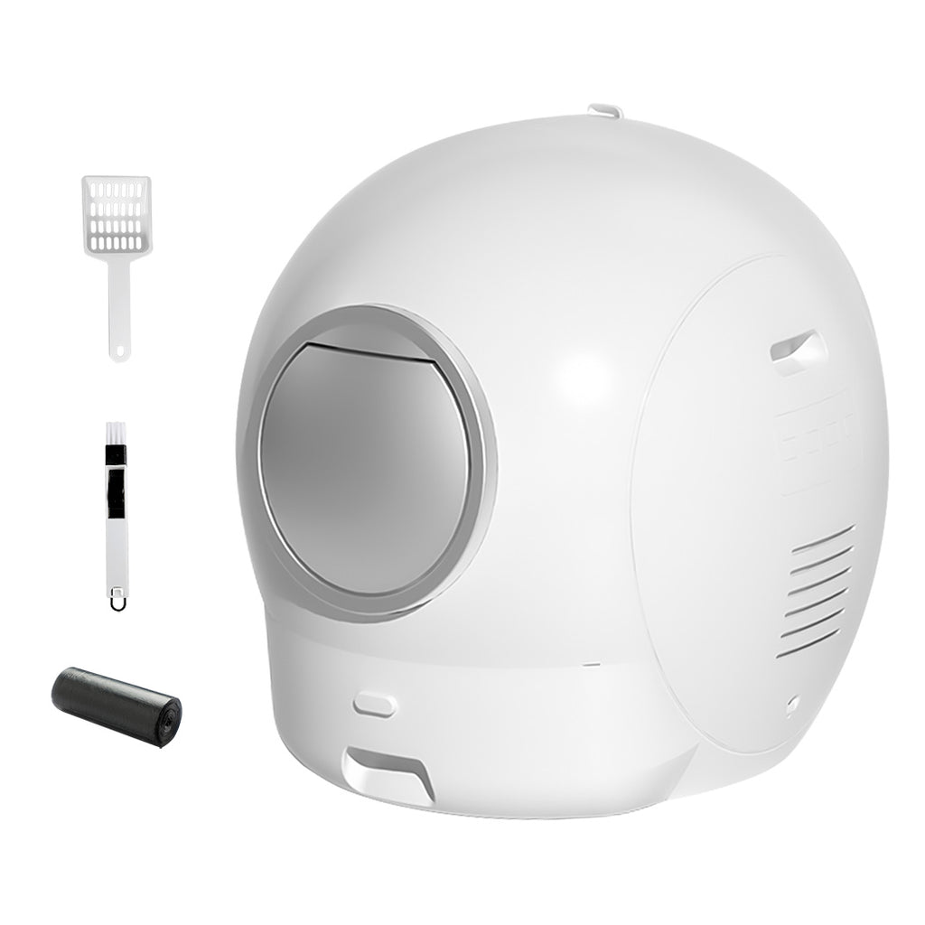 Pawz Self Cleaning Cat Litter Box Large Enclosed Toilet-1973193538569113600