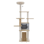 Pawz Cat Tree Tower Large Scratcher Condo House 160cm-1973193540561408001