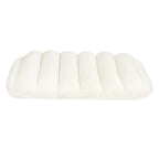 Pawz S Size Orthopedic Dog Bed with Sherpa Plush Removable Cover in White-1975420345624170497