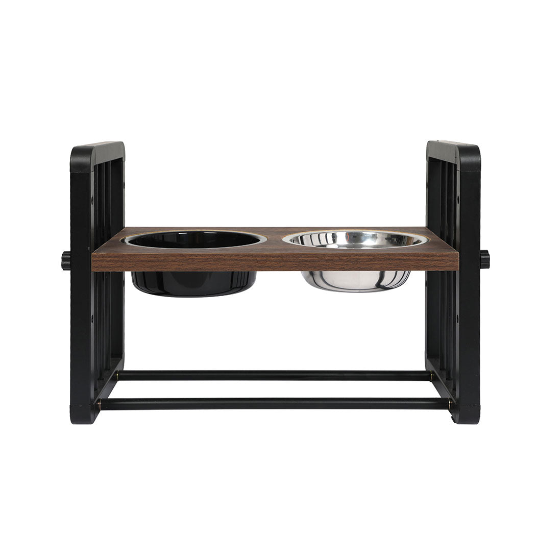 PaWz Adjustable Height Pet Feeder Elevated Medium-1973193682979000321