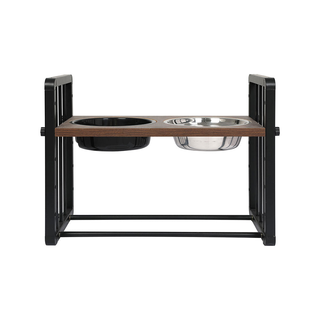 PaWz Adjustable Height Pet Feeder Elevated L Large-1973193682760896513