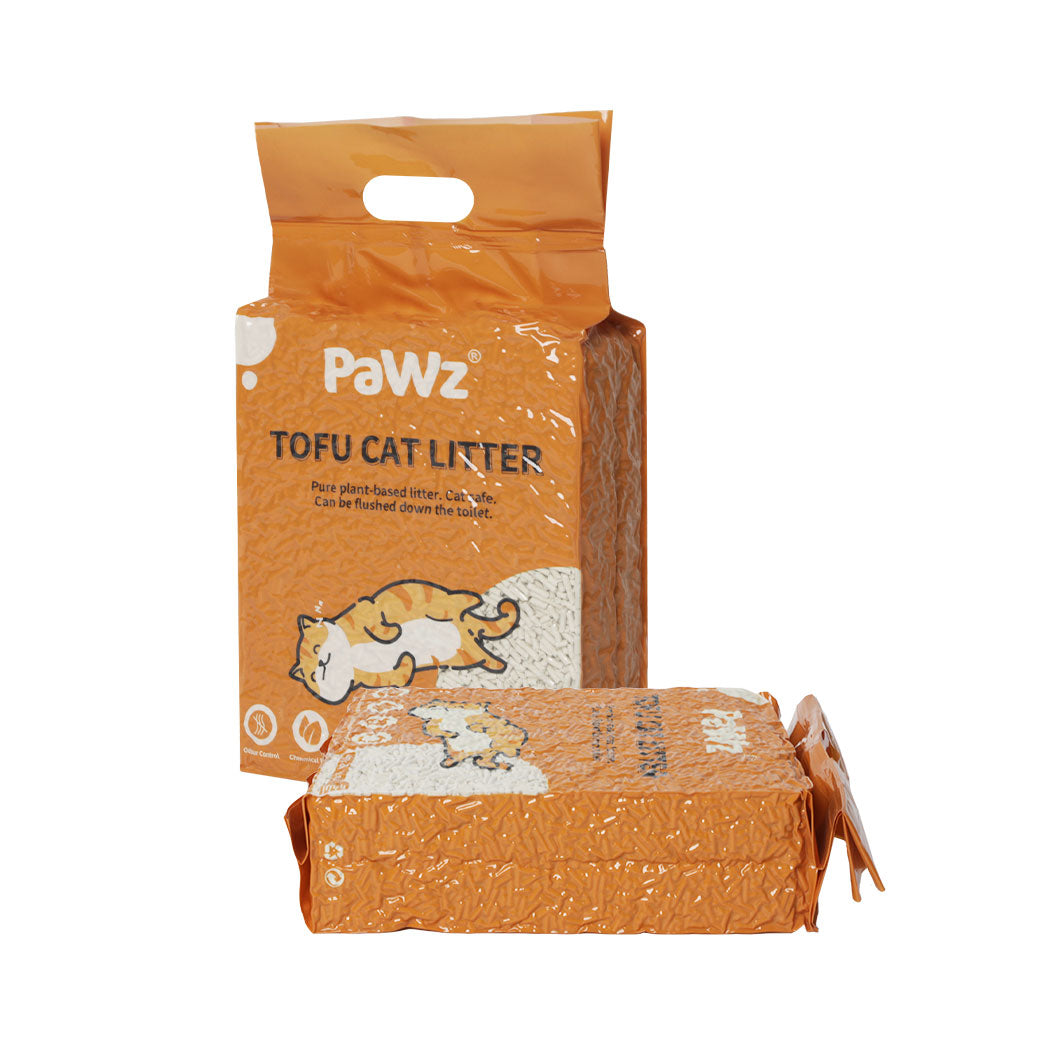 PaWz 2.5kg Tofu Cat Litter Clumping Natural-1975420396069064705