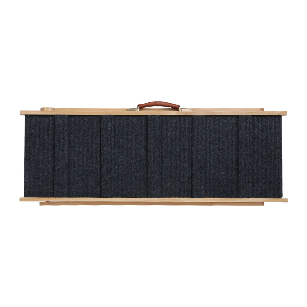 PaWz 5 Wood Adjustable Height Pet Ramp-1973193678373654529