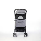 PaWz Large Pet Stroller Dog Cat Travel Grey-1973193718618001409