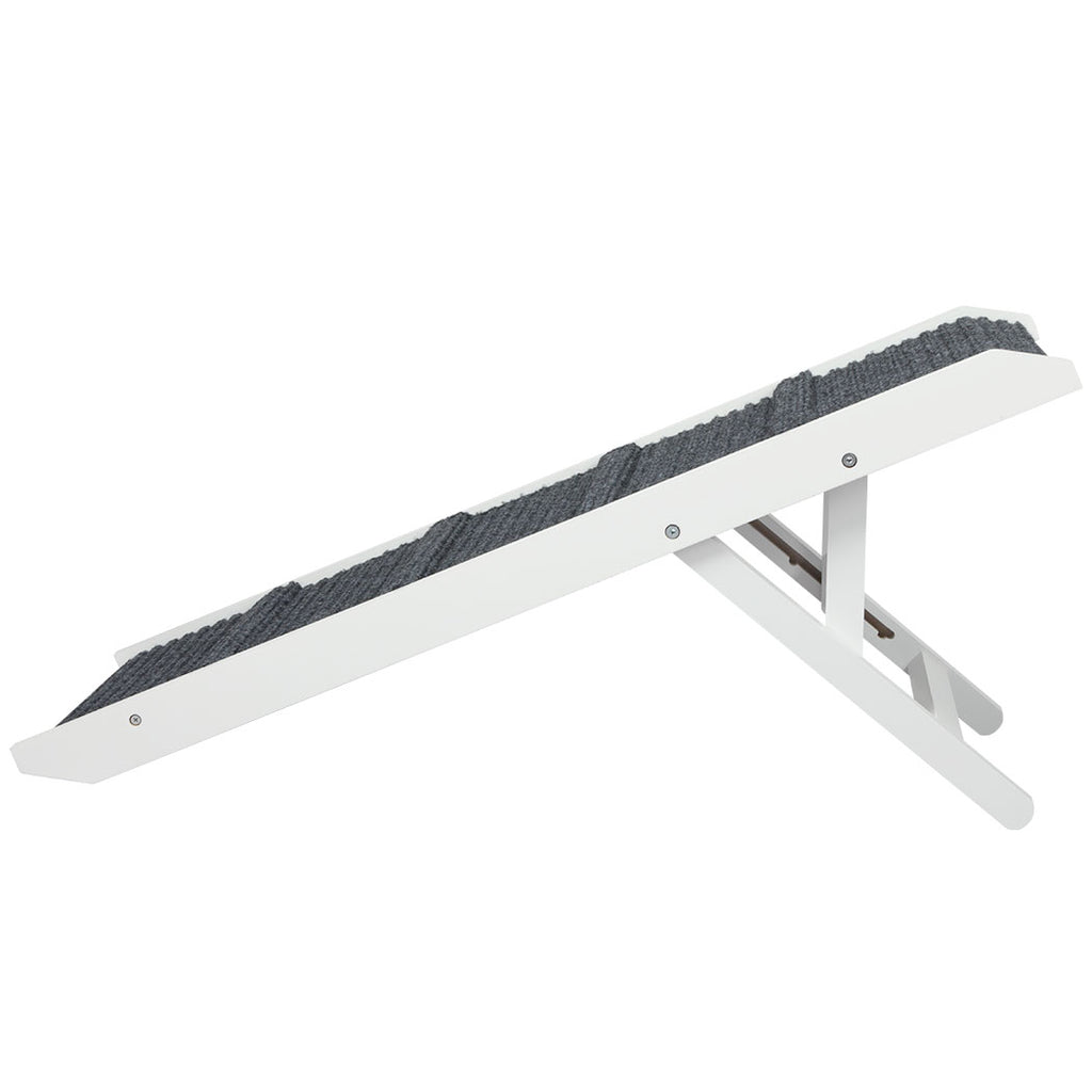 PaWz Adjustable Dog Ramp Height Stair White-1975420391530827777