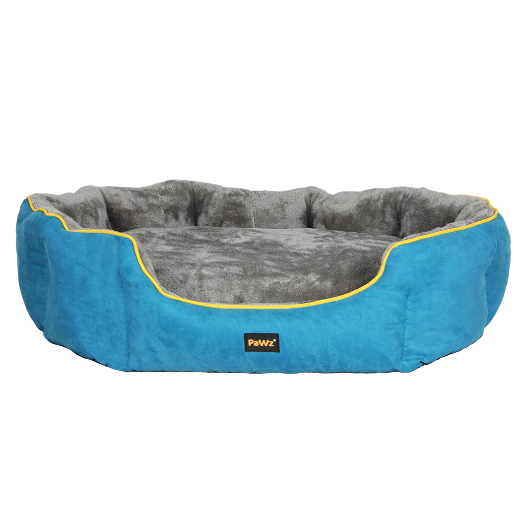 PaWz Electric Pet Heater Bed Heated S Blue Small-1973193656701685761