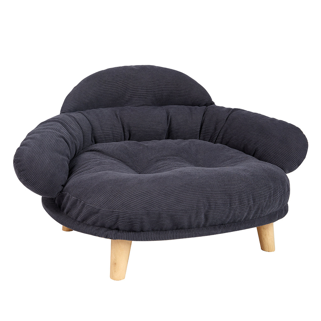 Pawz Elevated Pet Dog Cat Sofa Bed Couch XL Size Grey-1973193512375685121