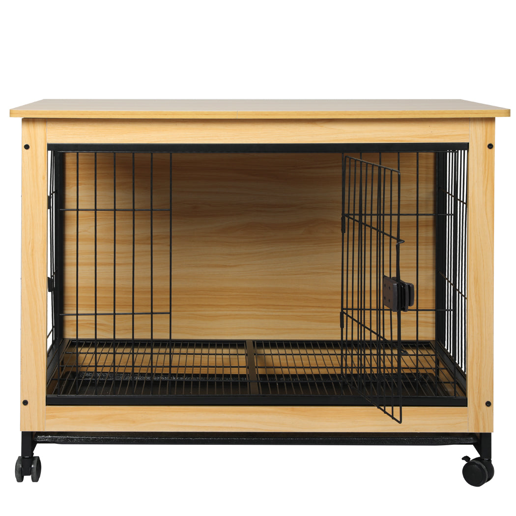 PaWz Wooden Wire Dog Kennel Side End XXL XX-Large-1973193673084637185
