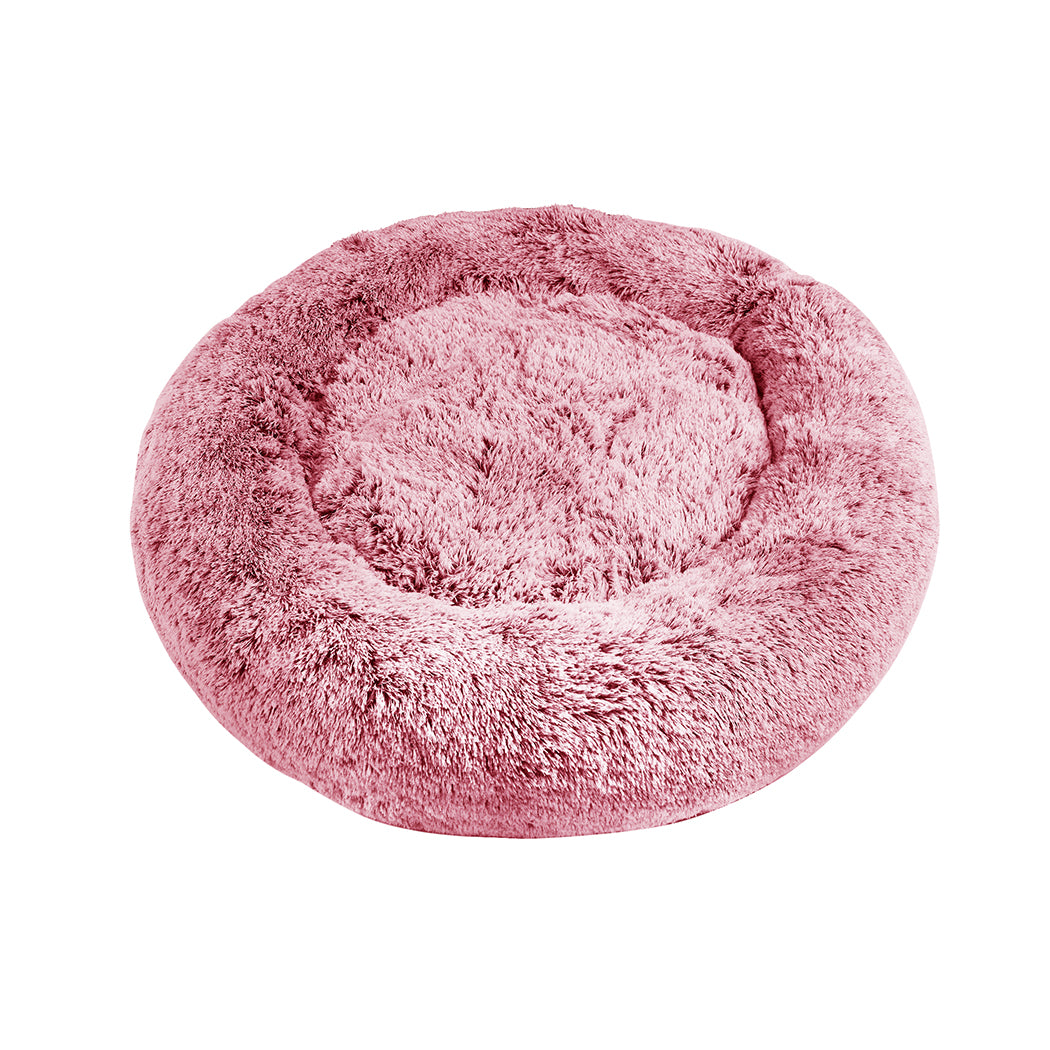 PaWz Pet Bed Memory Foam Dog Donut Pink Large-1973193686930034689