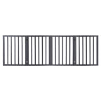 Wooden Pet Gate Dog Fence Retractable Grey 600x 3MM-1973193642998894593