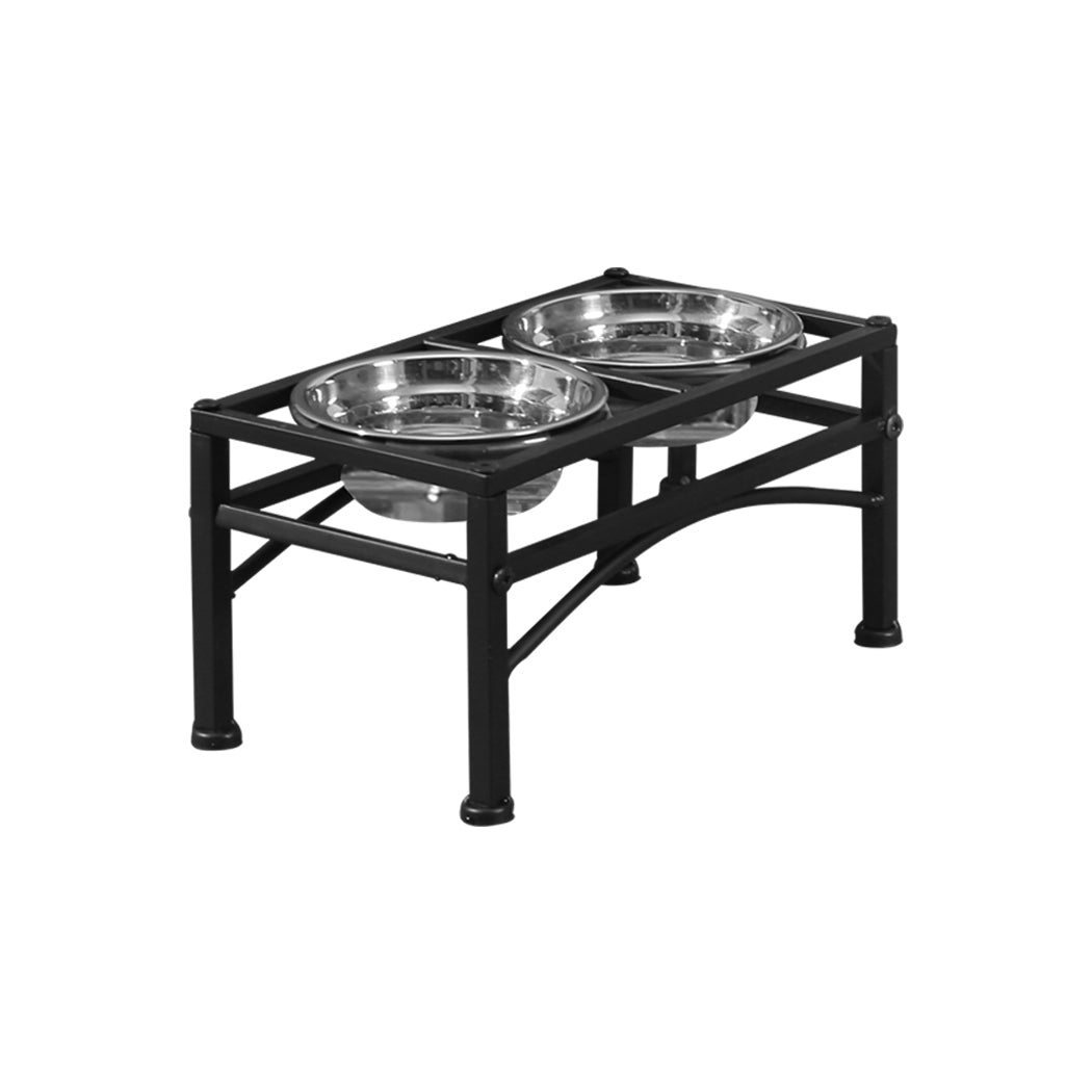 PaWz Dual Elevated Raised Pet Dog Feeder Small-1975420470937391105