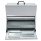 PaWz 10KG Auto Chicken Feeder Dispenser Galvanised Steel-1973193513172602881
