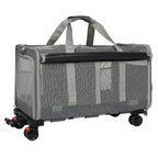 Pawz Pet Carrier 4 Wheel Portable Rolling Foldable-1975420341769605121