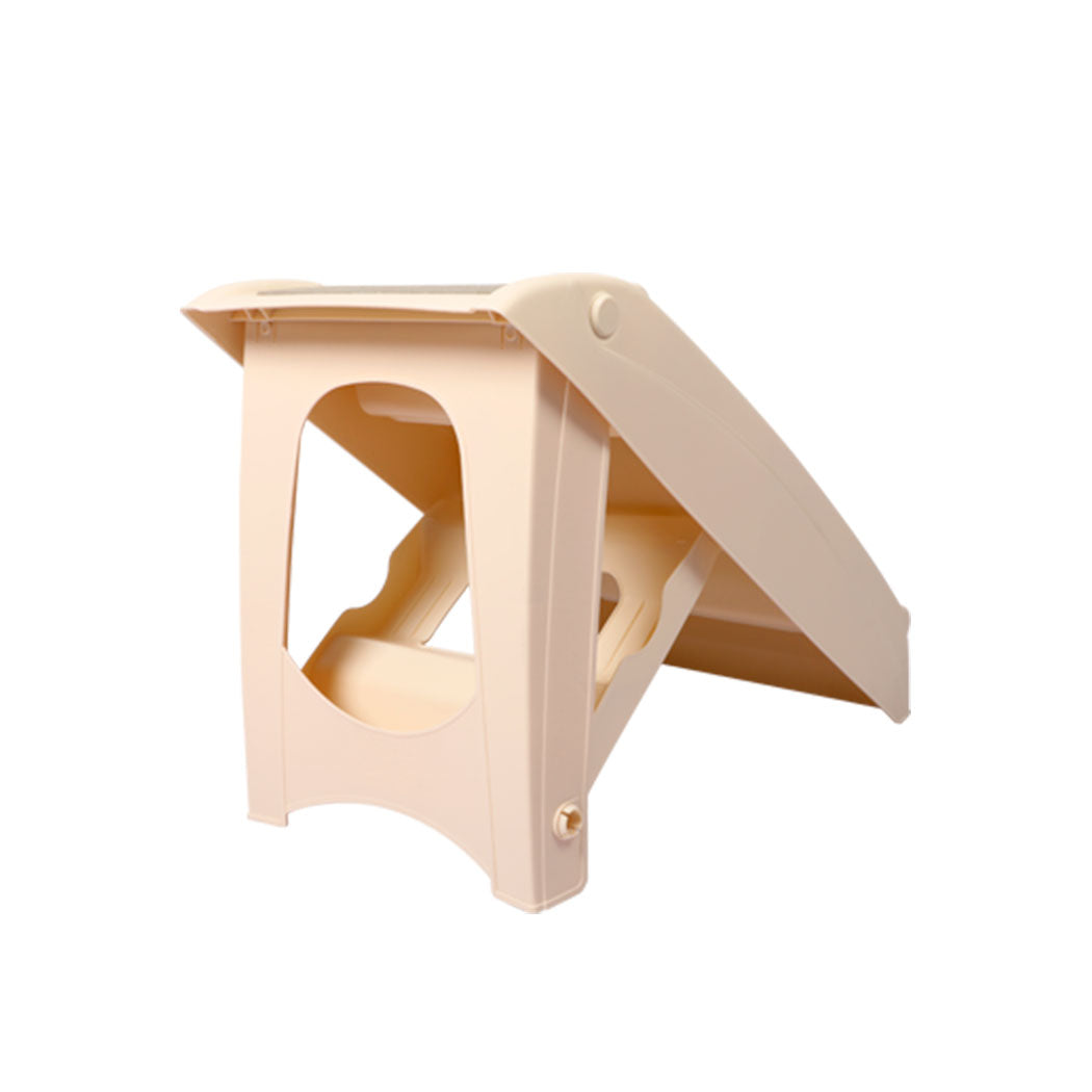 PaWz Pet Ramp Indoor Dog Steps Stair Brown-1975420445326970881