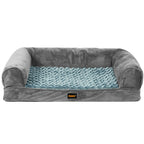 PaWz Pet Bed Sofa Dog Bedding Soft Warm L Grey Large-1973193626188124161