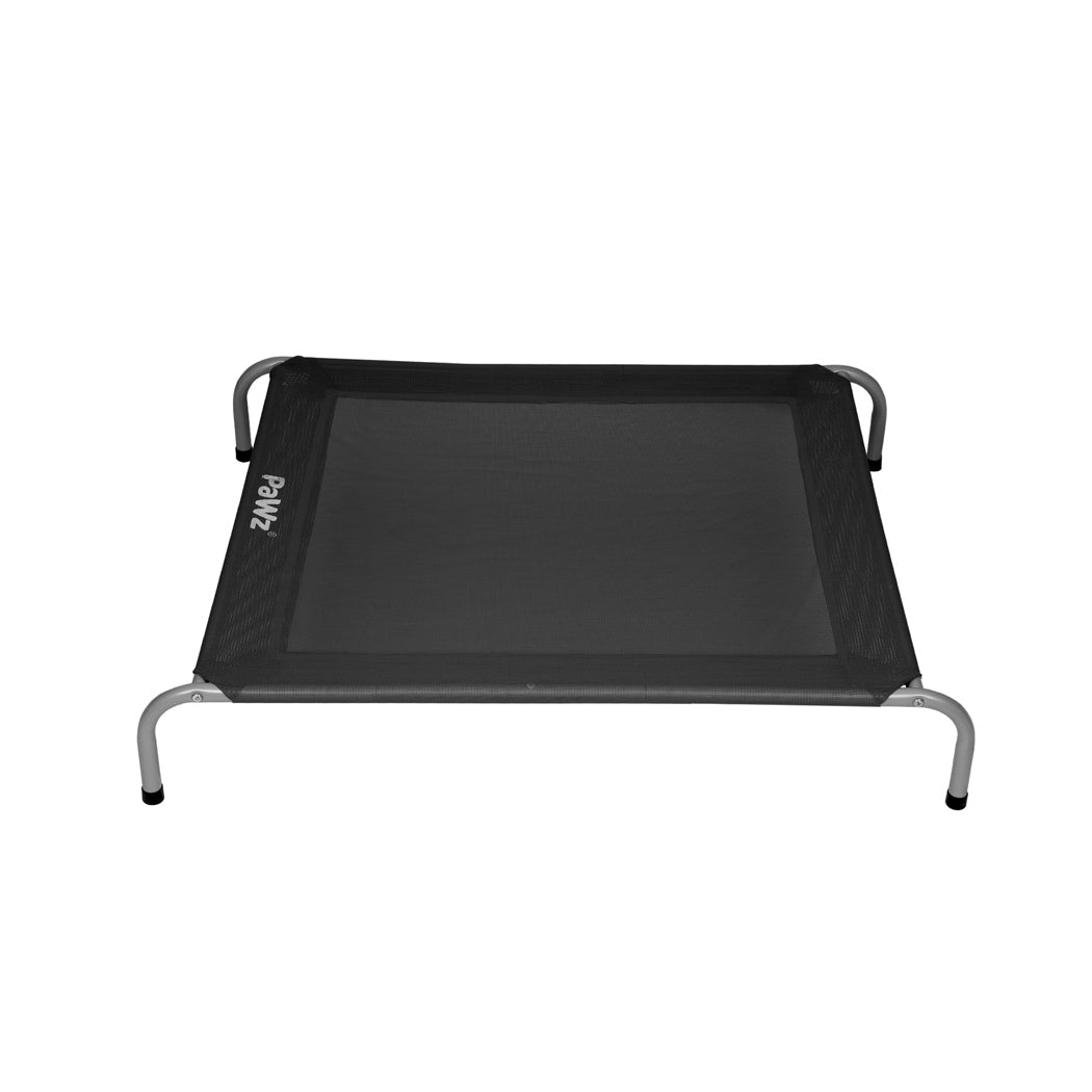 PaWz Elevated Trampoline Pet Bed Dog M Black Medium-1973193688985243649