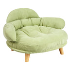 Pawz Elevated Pet Dog Cat Sofa Bed Couch XL Size Green-1973193512186941441