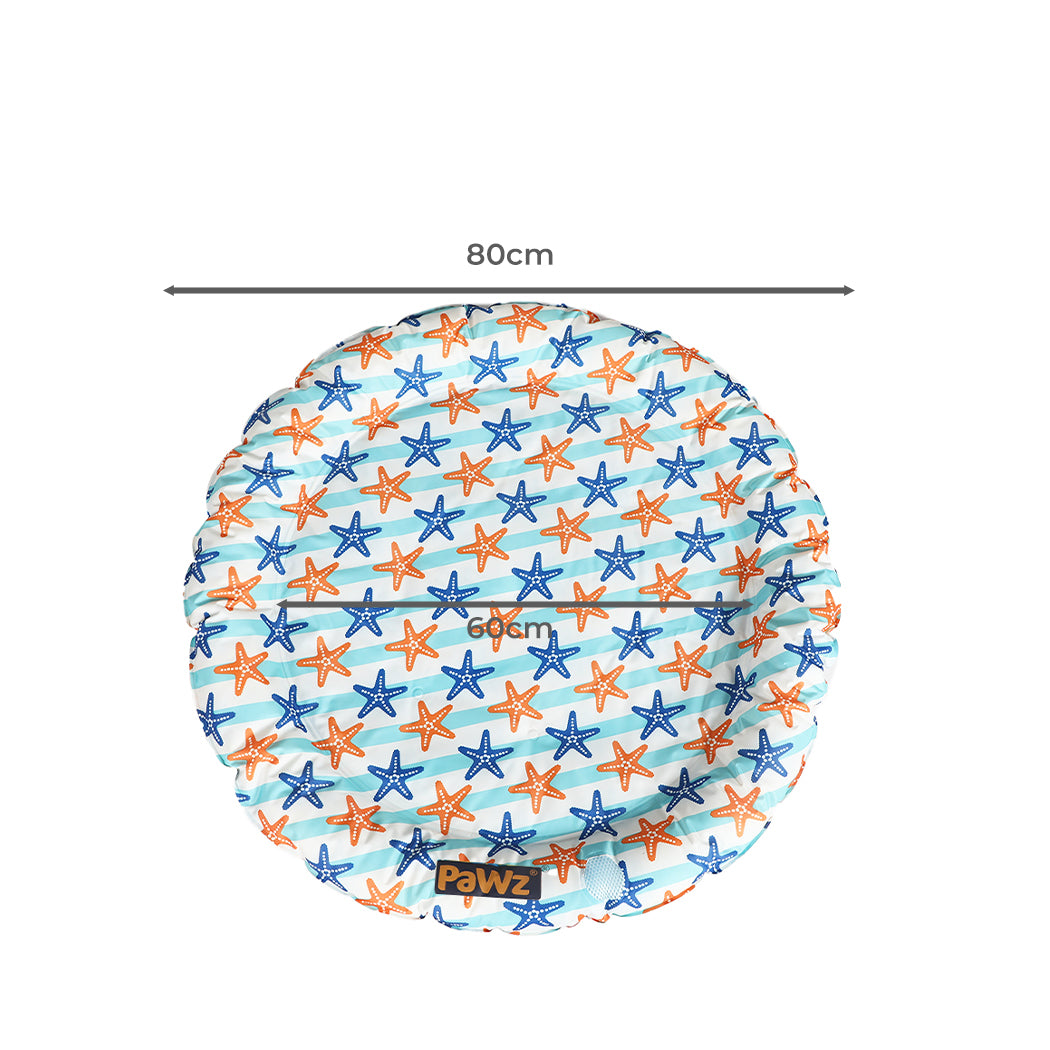 PaWz Pet Cool Gel Mat Cat Bed Dog Bolster L Large-1973193648661204994