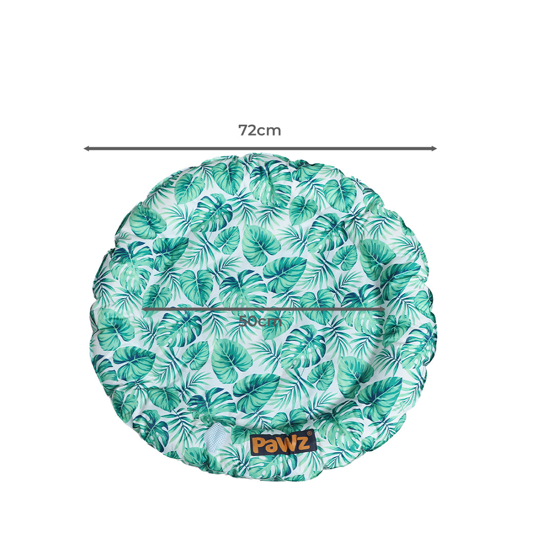 PaWz Pet Cool Gel Mat Cat Bed Dog Bolster M Medium-1973193649051275266