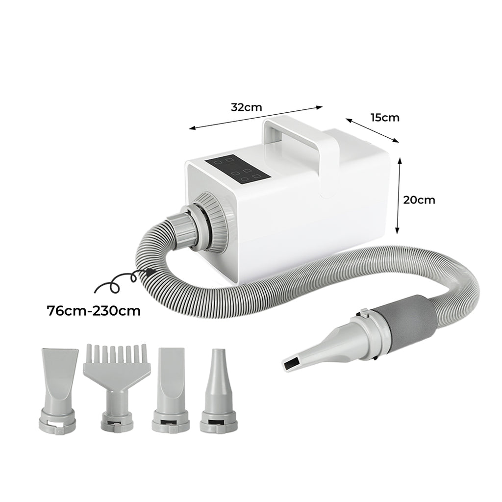 PaWz Pet Hair Dryer Dog Cat Led Grooming-1973193648086585346