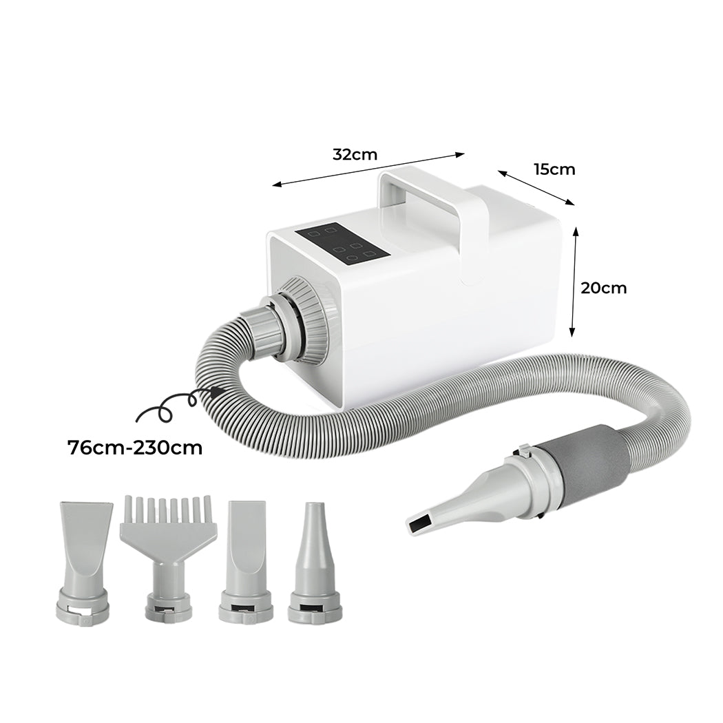 PaWz Pet Hair Dryer Dog Cat Led Grooming-1973193648086585346