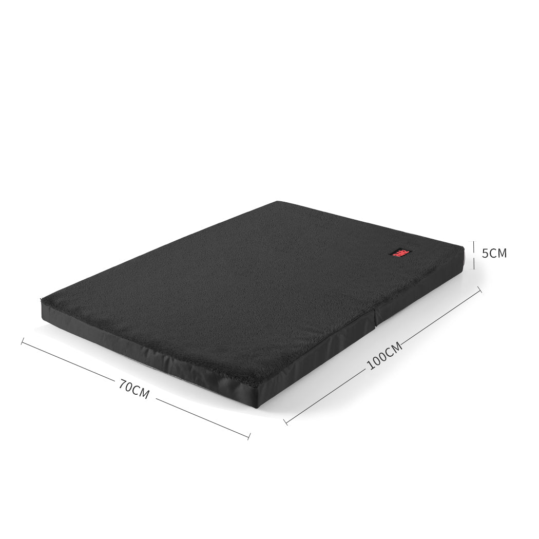 PaWz Pet Bed Foldable Dog Puppy Beds Black X-Large-1973193902240436226