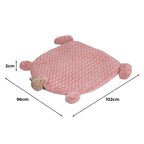 PaWz Pet Bed Cat Calming Beds Dog Squeaky L Pink Large-1975420449634521090