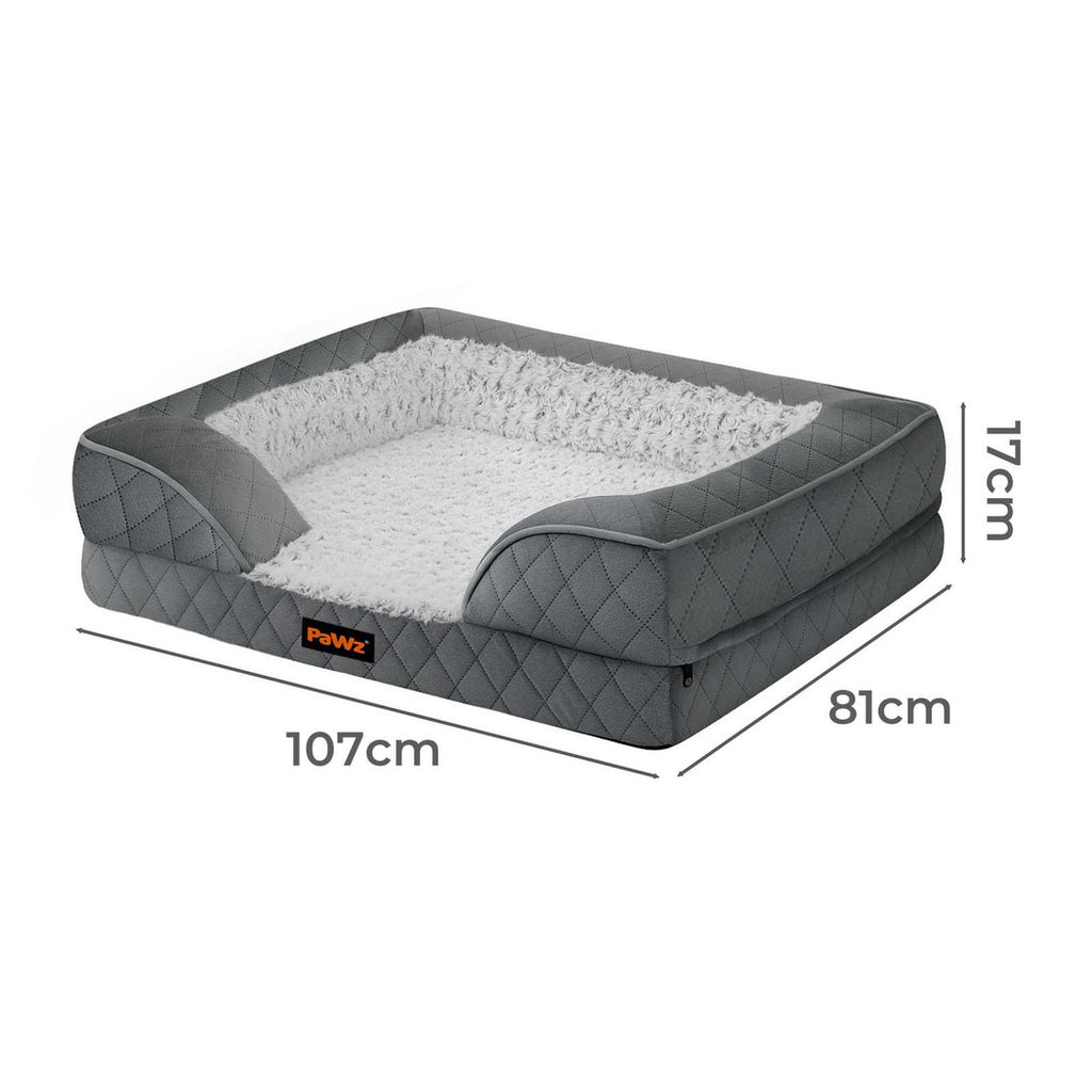 Pawz Orthopedic Memory Foam Pet Bed Dog Washable Mat-1973194193958473730