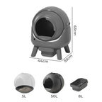 PaWz Smart Self Cleaning Cat Litter Box APP Control-1973193512992247810