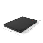 PaWz Pet Bed Foldable Dog Puppy Beds Black Large-1973193901443518466