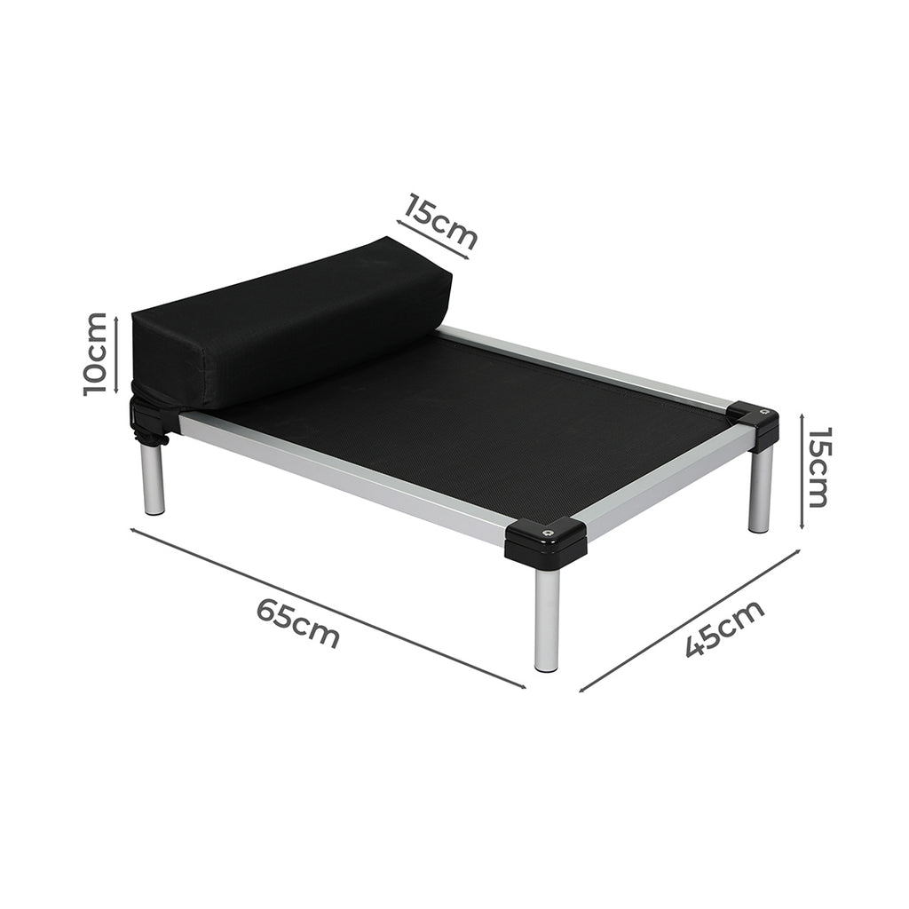 PaWz Pet Trampoline Aluminium Frame M Black Medium-1975420397943918594