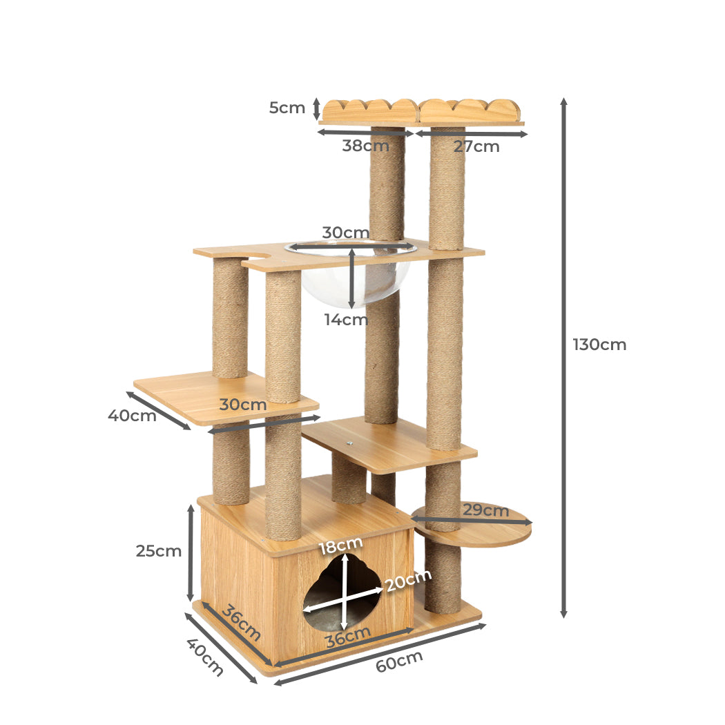 PaWz Cat Tree Scratching Post Scratcher-1975420460619403266