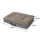 PaWz Dog Calming Bed Pet Cat Removable L Khaki Large-1973193640616529922