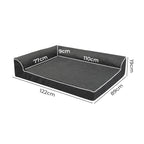 Pawz Orthopedic Dog Bed XXL Grey-1973193489000828930