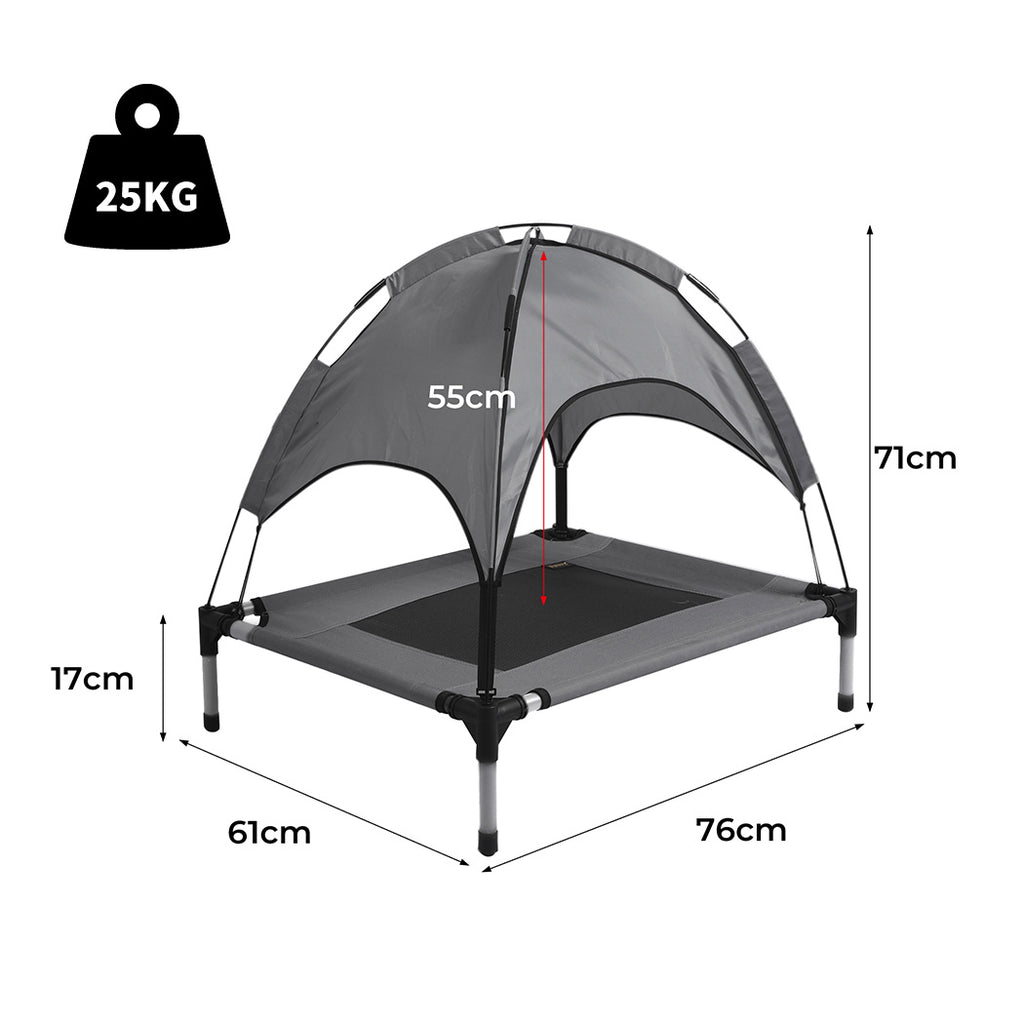 PaWz Pet Trampoline Bed Dog Cat Elevated Medium-1973193646513721346