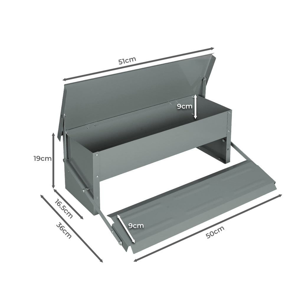 PaWz 5KG Auto Automatic Chicken Feeder-1973193836343726082
