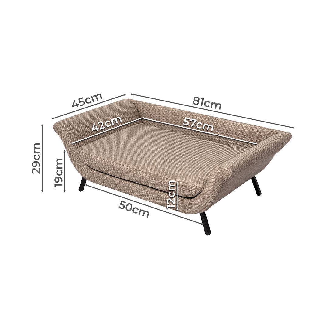 PaWz Pet Sofa Bed Raised Elevated Soft-1973193683733975042