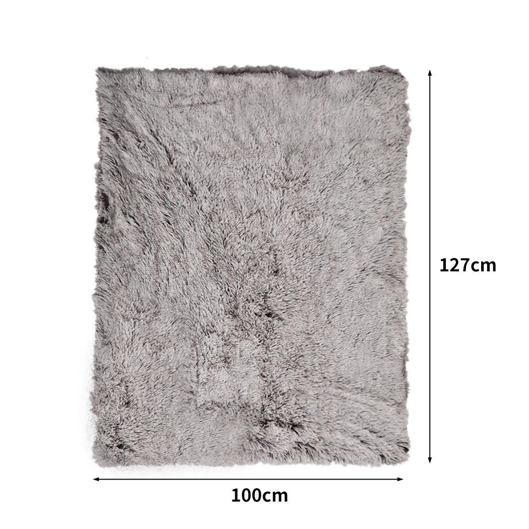 PaWz Dog Blanket Pet Cat Mat Puppy Warm Brown-1975420457951825922