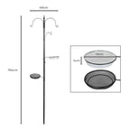 PaWz Metal Bird Feeder Hanging Wild-1973193901246386178