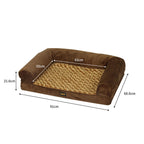 PaWz Pet Bed Sofa Dog Bedding Soft Warm L-1973193489378316290