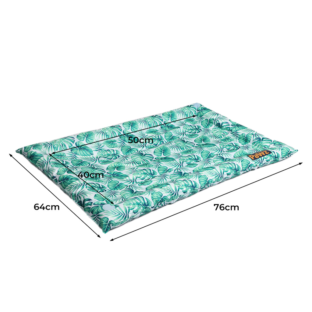 PaWz Pet Cool Gel Mat Cat Bed Dog Bolster M Medium-1973193649453928450